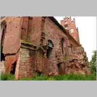 905-1666 Ostpreussenreise 2007. Die Ruine Tharau von der Seite.jpg